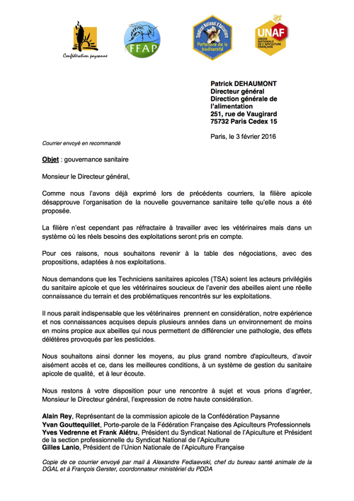 courrier_gouvernance sanitaire_160203 2